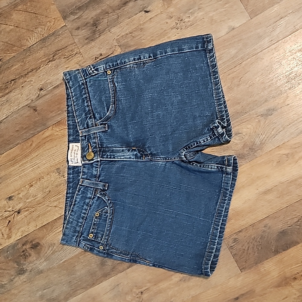 Signature by Levi Strauss y2k Blue Jean Shorts